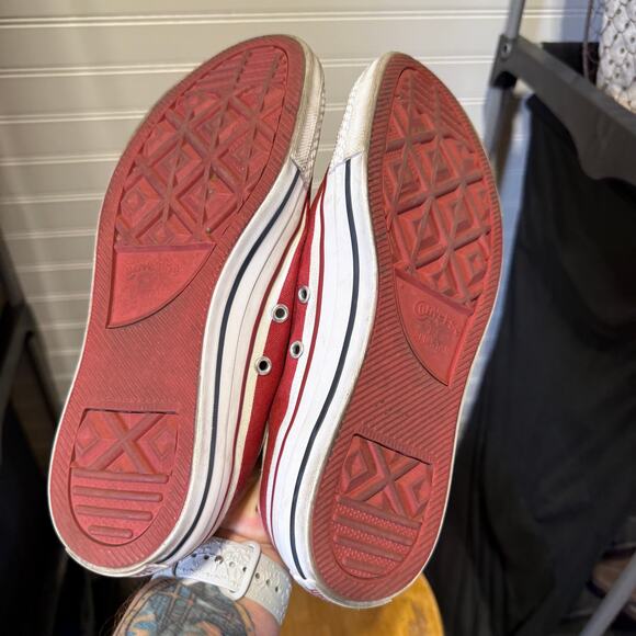 Converse All Star Patriotic Canvas Low Top Sneakers Unisex M=6 W=8 - Picture 9 of 11